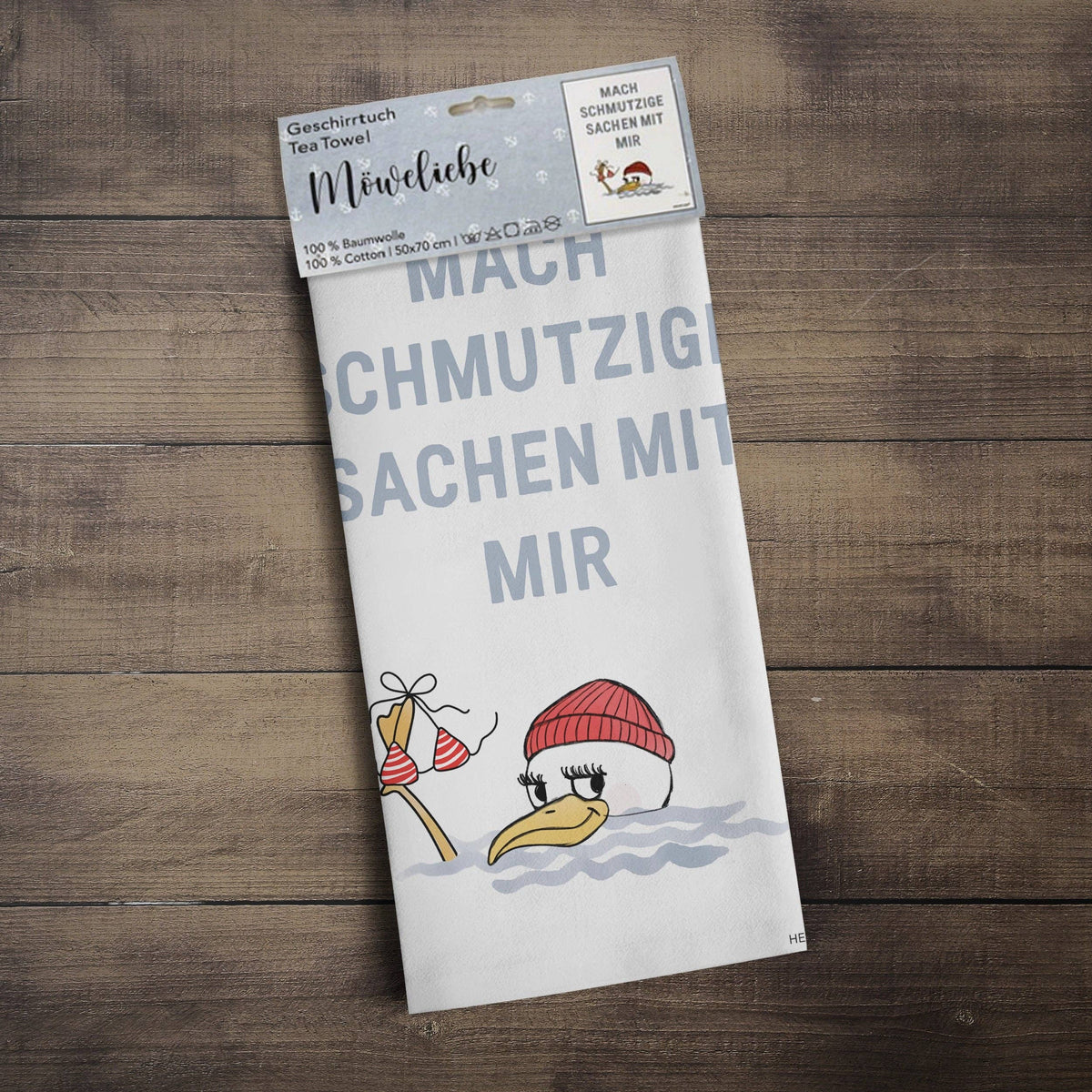 GESCHIRRTUCH - MÖWENLIEBE