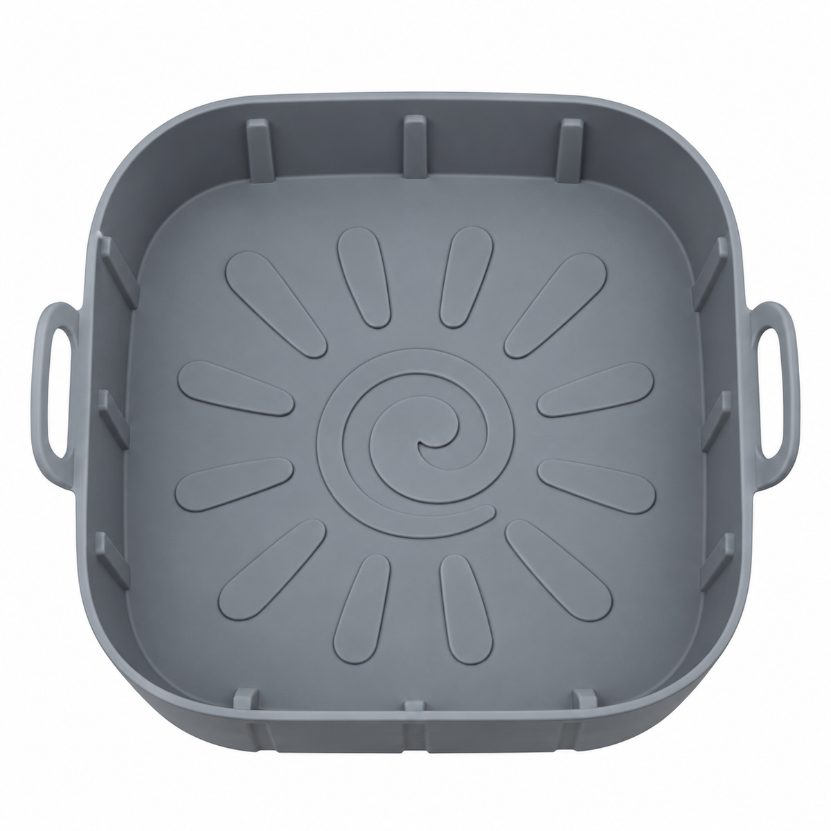 Backform für Heißluftfritteuse aus Silikon – 21 × 21 × 9 cm