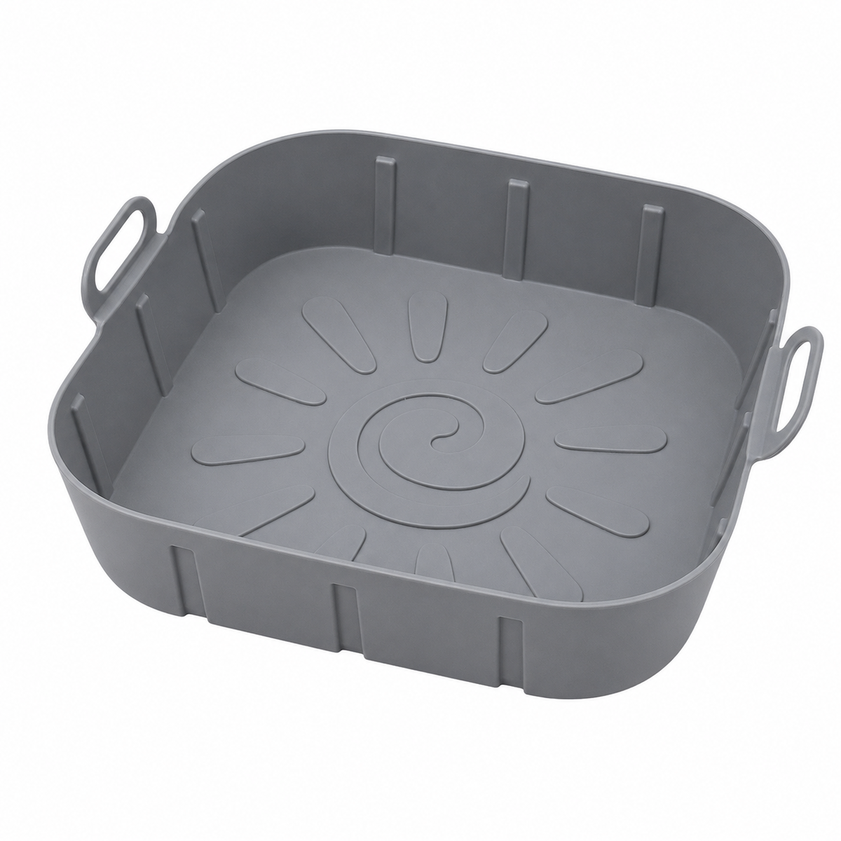 Backform für Heißluftfritteuse aus Silikon – 21 × 21 × 9 cm